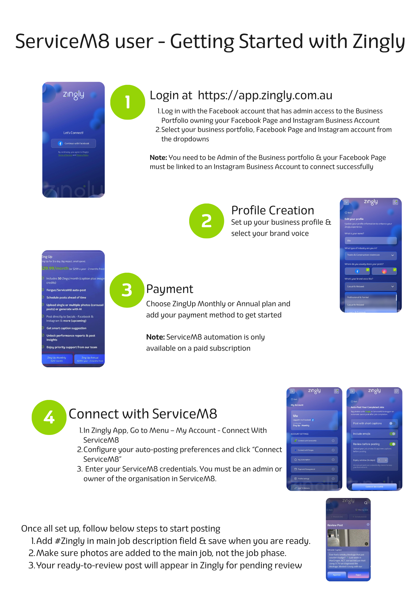 4-Step Setup ServiceM8 Guide